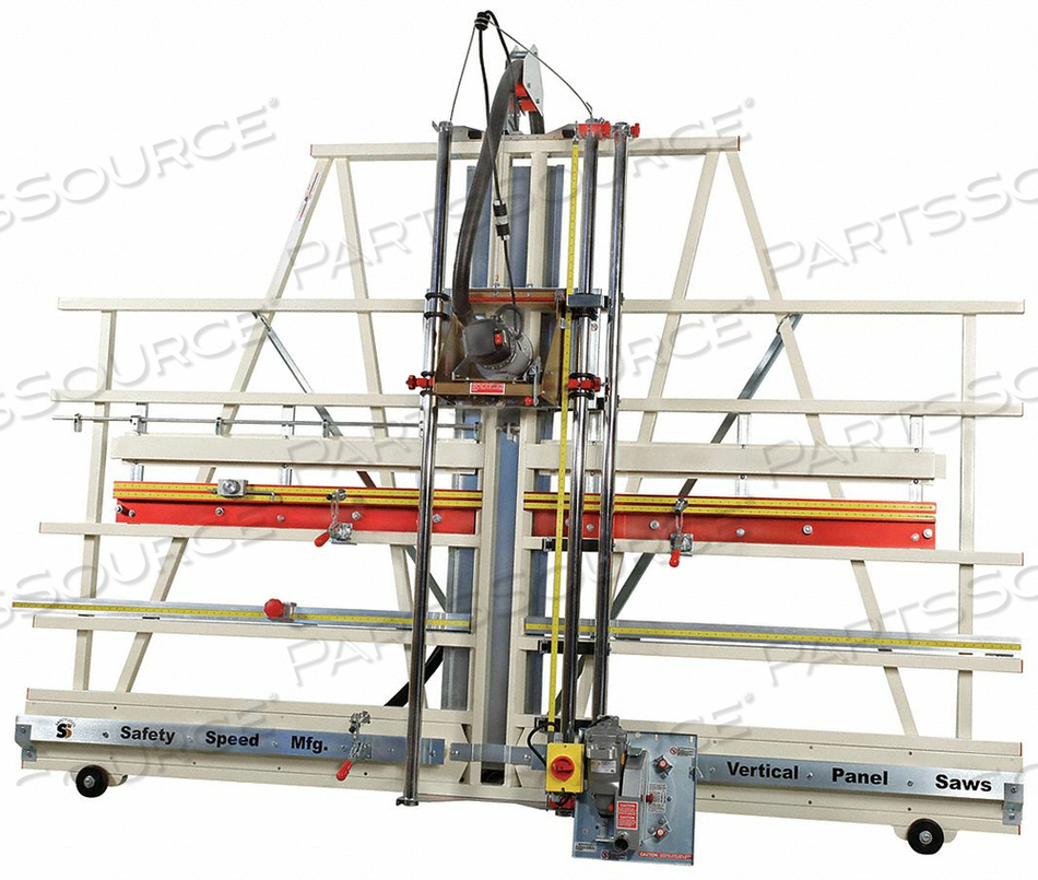 PANEL SAW HORIZONTAL VERTICAL 4300 RPM by Safety Speed PANEL SAW HORIZONTAL VERTICAL 4300 RPM by Safety Speed