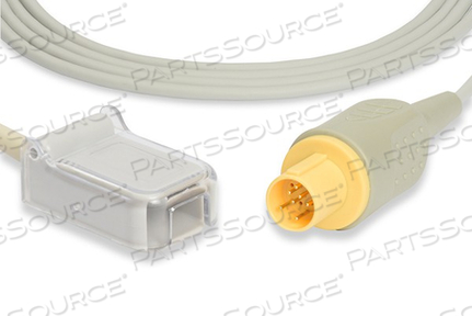 HELLIGE COMPATIBLE SPO2 ADAPTER CABLE 220 CM BAG OF 1 