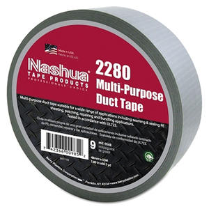 2280 GENERAL PURPOSE DUCT TAPES, SILVER, 55M X 48MM X 9 MIL by Nashua