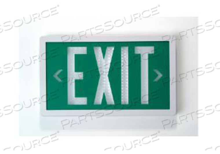 SELF-LUMINOUS EXIT SIGN 10 YR. 1 FACE by Isolite