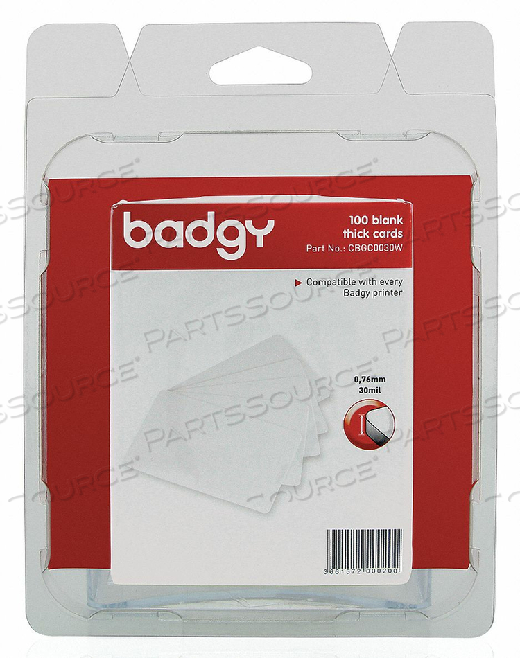 BLANK ID CARDS 30 MIL by Badgy BLANK ID CARDS 30 MIL by Badgy