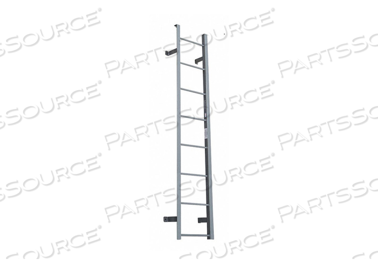 FIXED LADDER 7 FT H. STEEL 8 RUNGS by Cotterman FIXED LADDER 7 FT H. STEEL 8 RUNGS by Cotterman