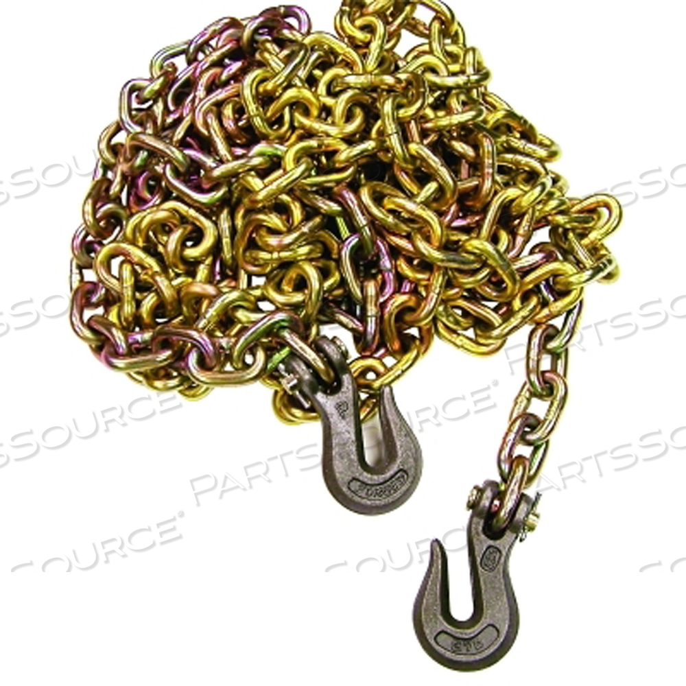 GRADE 70 TRANSPORT CHAINS, 5/16 IN, 4,700 LB LIMIT, YELLOW DICHROMATE by Peerless Industries, Inc.