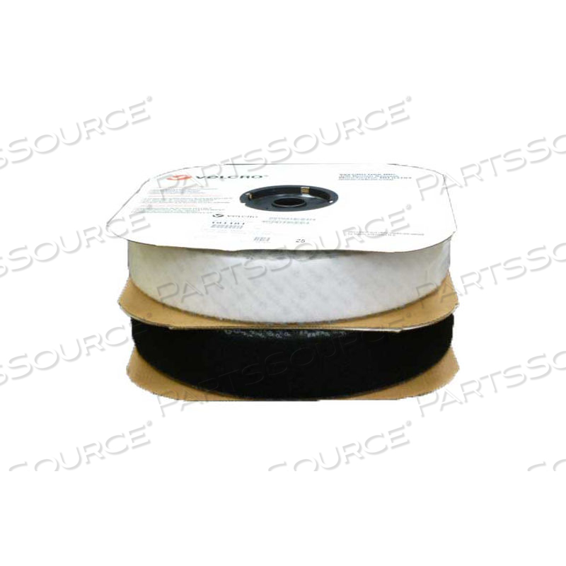 VELCRO BRAND WHITE LOOP WITH ACRYLIC ADHESIVE 4" X 75' by Industrial Webbing Corp.