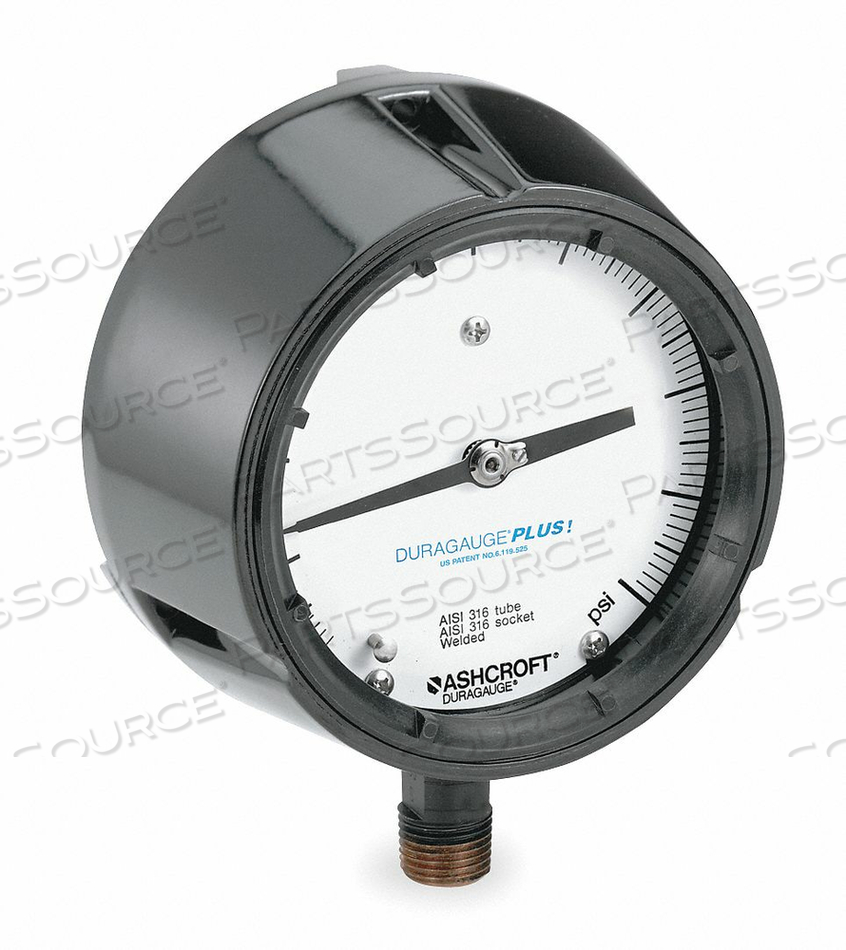 COMPOUND GAUGE 30 HG TO 100 PSI 4-1/2IN by Ashcroft Inc.