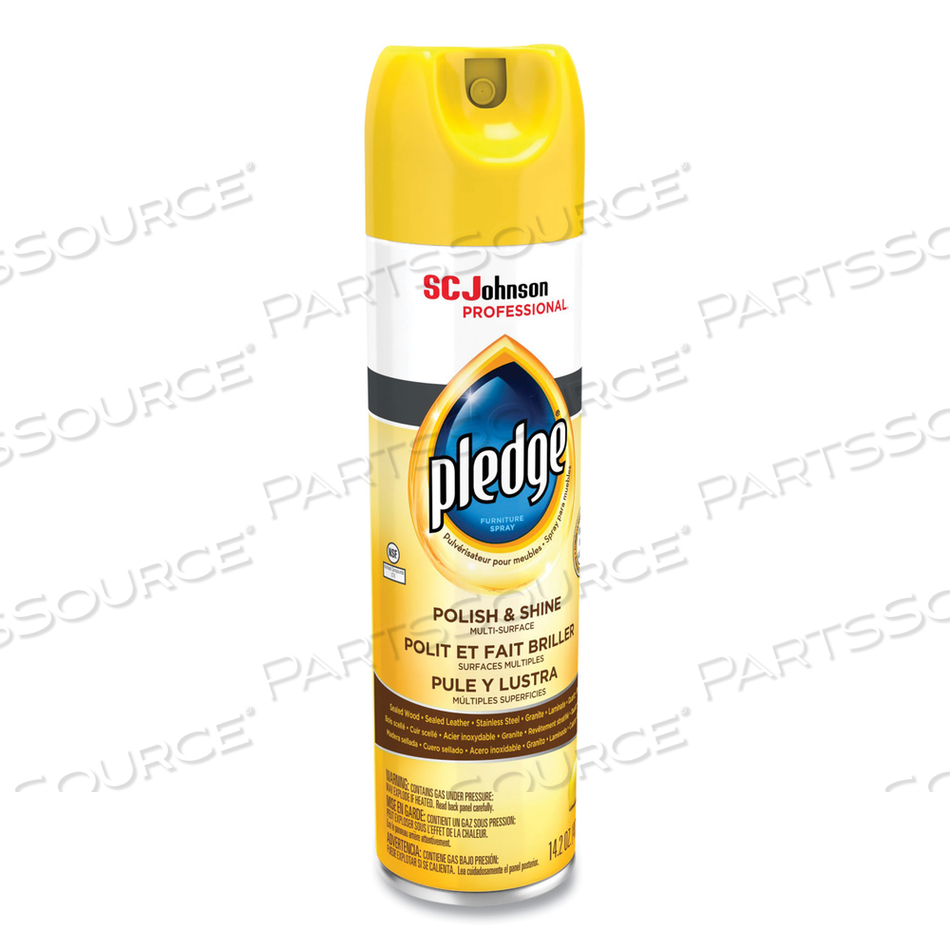 FURNITURE POLISH, LEMON, 14.2 OZ AEROSOL SPRAY by Pledge