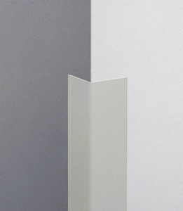 CORNER GRD 3IN.W SILVER GRAY PVC by Pawling Corp