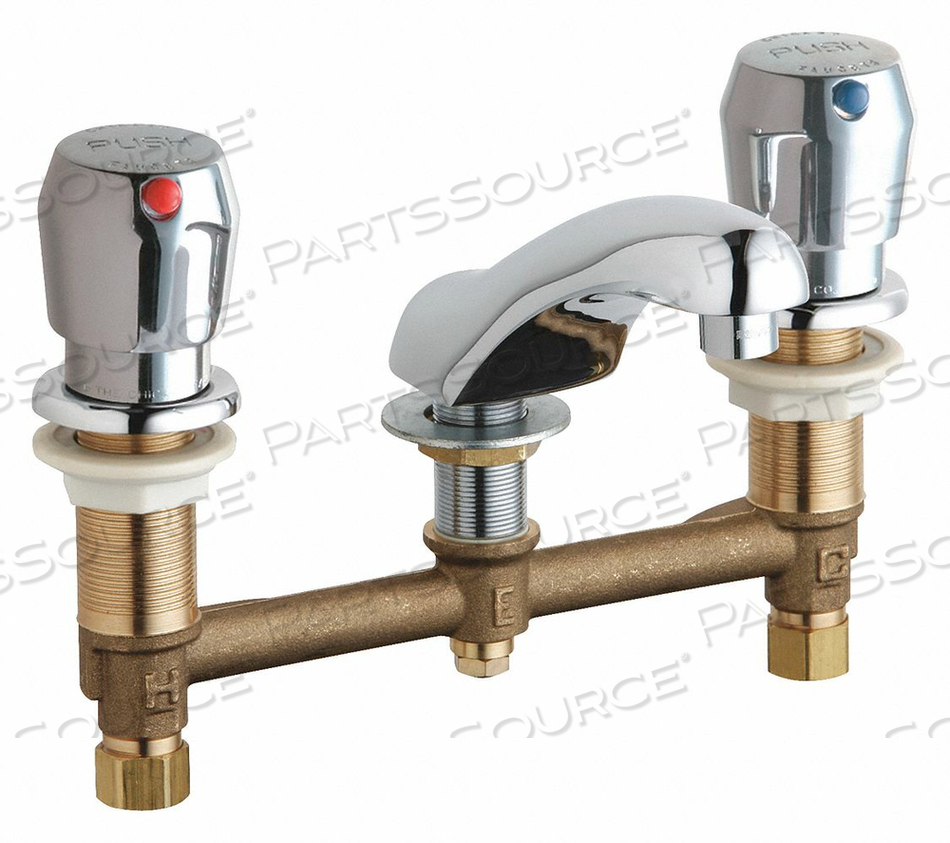 CONCEALED HOT AND COLD WATER METERING 