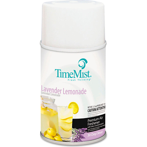 METERED FRAGRANCE DISPENSER REFILL LAVENDER LEMONADE, 5.3 OZ. AEROSOL 12/CASE by TimeMist