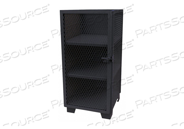SHELVING CABINET 54 H 30 W BLACK by Jamco SHELVING CABINET 54 H 30 W BLACK by Jamco