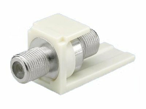 COUPLER MOD F TYPE SELF TERM BL EA BY PANDUIT by Panduit COUPLER MOD F TYPE SELF TERM BL EA BY PANDUIT by Panduit