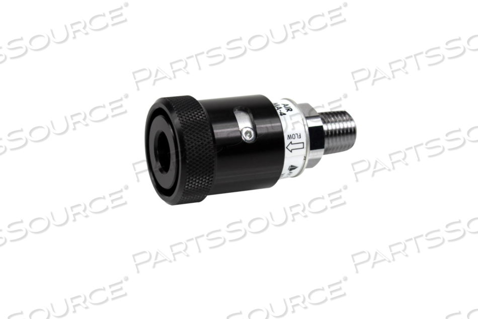 MEDICAL AIR SOCKET, 1/4 IN MNPT, BLACK, WHITE by Bay Corporation