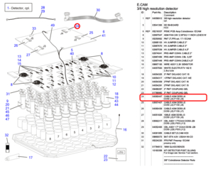 DD59 J4 ASM CABLE by Siemens Medical Solutions