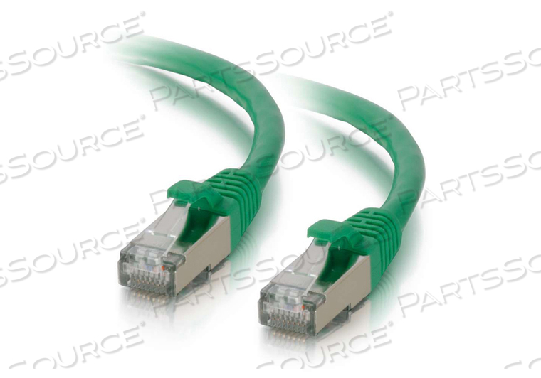 PATCH CABLE, 26 AWG CABLE, PVC, GREEN, RJ-45 MALE, RJ-45 MALE, 4 PAIR CONDUCTORS, CAT6, 75 DEG C, MEETS ANSI/TIA 568 C.2 by Legrand AV (C2G) PATCH CABLE, 26 AWG CABLE, PVC, GREEN, RJ-45 MALE, RJ-45 MALE, 4 PAIR CONDUCTORS, CAT6, 75 DEG C, MEETS ANSI/TIA 568 C.2 by Legrand AV (C2G)