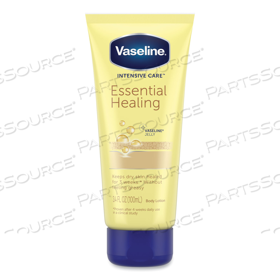INTENSIVE CARE ESSENTIAL HEALING BODY LOTION, 3.4 OZ SQUEEZE TUBE by Vaseline INTENSIVE CARE ESSENTIAL HEALING BODY LOTION, 3.4 OZ SQUEEZE TUBE by Vaseline
