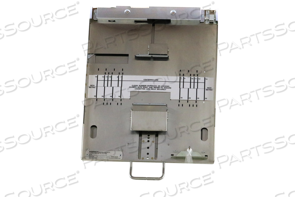 CASSETTE TRAY - SIZE SENSING FOR RAD AND RF SYSTEMS 