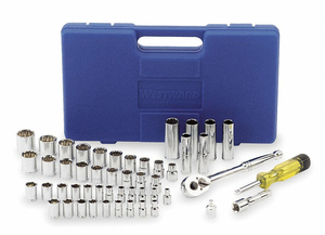 SOCKET WRENCH SET 1/4  3/8 DR 51 PC by Westward