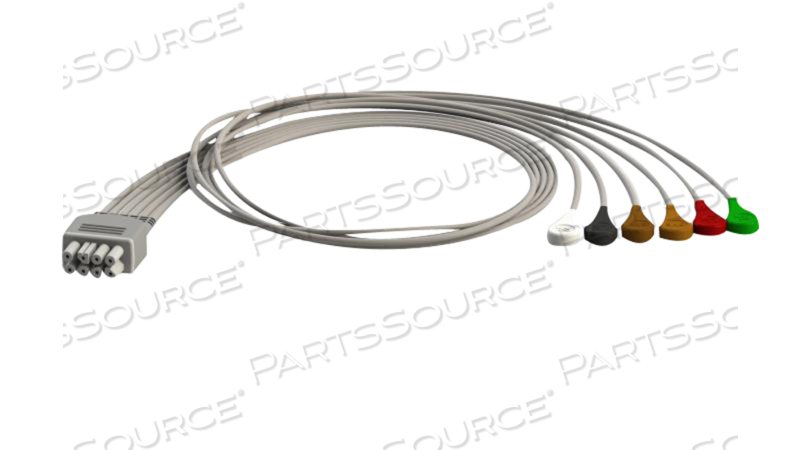 6 LEAD DIRECT CONNECT ECG LEADWIRE 6 LEAD DIRECT CONNECT ECG LEADWIRE