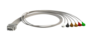 6 LEAD DIRECT CONNECT ECG LEADWIRE by Nihon Kohden America