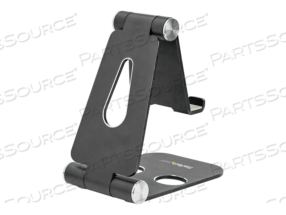 PHONE AND TABLET STAND, FOLDABLE UNIVERSAL MOBILE DEVICE HOLDER FOR SMARTPHONES & TABLETS, ADJUSTABLE MULTI-ANGLE VIEWING ERGONOMIC CELL PHO by StarTech.com Ltd. PHONE AND TABLET STAND, FOLDABLE UNIVERSAL MOBILE DEVICE HOLDER FOR SMARTPHONES & TABLETS, ADJUSTABLE MULTI-ANGLE VIEWING ERGONOMIC CELL PHO by StarTech.com Ltd.
