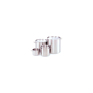 18/8 STAINLESS STEEL STOCK POT W/ COVER 80 QT. by Alegacy Food Service Products Group, Inc
