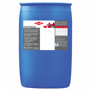 INHIBITED PROPYLENE GLYCOL 55 GAL CLEAR by Dow Frost