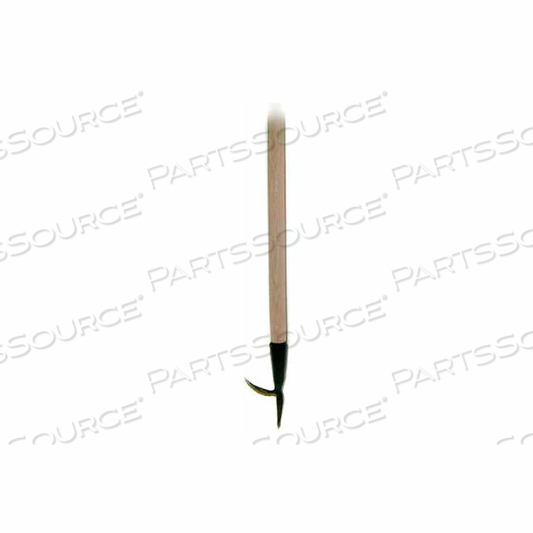 PICK POLE WITH SOLID SOCKET PICK & HOOK HARDWOOD HANDLE 8-1/2' 