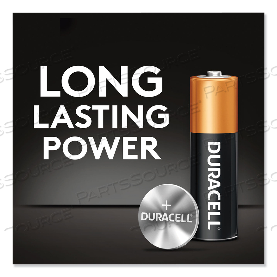 BATTERY, DISPOSABLE, SILVER OXIDE, 1.5V, SIZE: 303/357 by Duracell