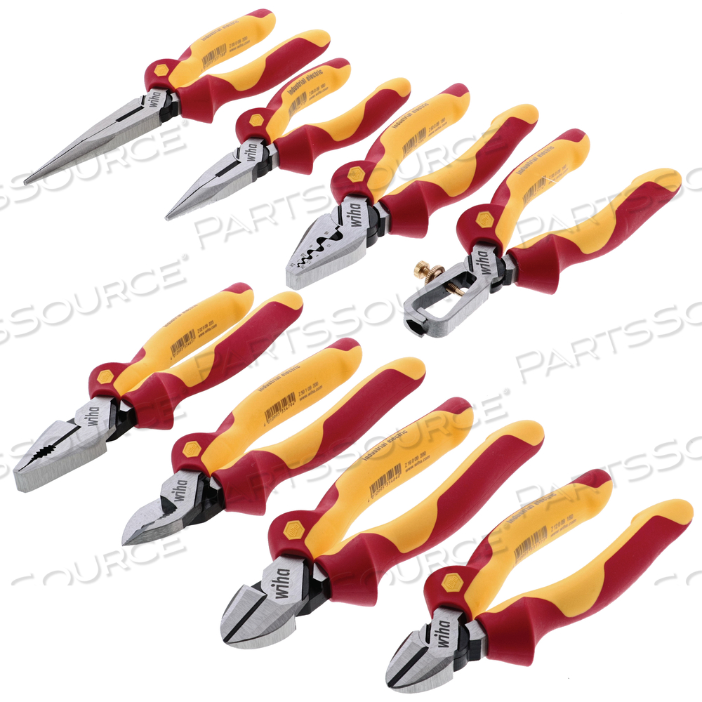 PLIER SET INSULATED 8 PCS by Wiha Tools PLIER SET INSULATED 8 PCS by Wiha Tools