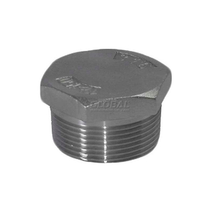 SS316-67012H 1-1/4" CLASS 150, HEX HEAD PLUG, STAINLESS STEEL 316 by Trenton Pipe Nipple Co. LLC