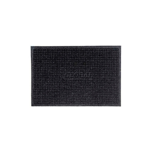 WATERHOG ENTRANCE MAT FASHION BORDER 3/8" THICK 6' X 8' CHARCOAL by Andersen Company