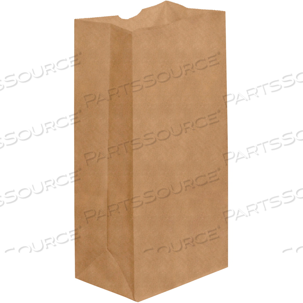 GROCERY BAGS, 7 1/8" X 4 1/2" X 13 3/4", KRAFT, 500/CASE by BOX Partners (Box Acquisitions, LLC)