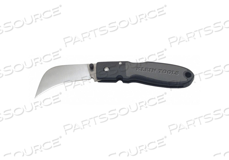 2-5/8 IN HAWKBILL BLADE LOCKBACK KNIFE, BLACK HANDLE by Klein Tools