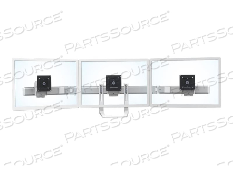 HX TRIPLE MONITOR BOW KIT BRIGHT WHITE by Ergotron, Inc.