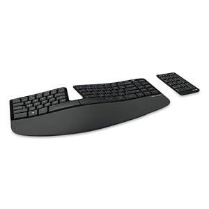 MICROSOFT SCULPT ERGONOMIC KEYBOARD FOR BUSINESS - KEYBOARD AND KEYPAD SET - WIRELESS - 2.4 GHZ - ENGLISH - NORTH AMERICAN LAYOUT by Microsoft Corp