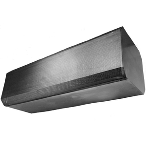 48" CUSTOMER ENTRY AIR CURTAIN, 208V, ELECTRIC HEAT, 1PH, STAINLESS STEEL by Powered Aire Inc 48" CUSTOMER ENTRY AIR CURTAIN, 208V, ELECTRIC HEAT, 1PH, STAINLESS STEEL by Powered Aire Inc