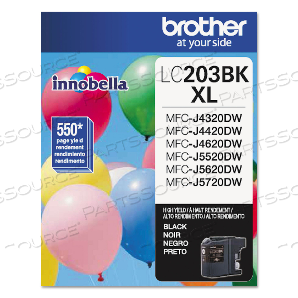 INNOBELLA HIGH YIELD (XL SERIES) BLACK INK CARTRIDGE by Brother INNOBELLA HIGH YIELD (XL SERIES) BLACK INK CARTRIDGE by Brother