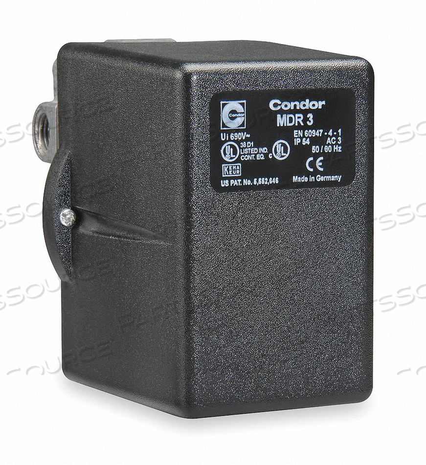 PRESSURE SWITCH 3PST 80/100 PSI DIAPHRGM by Condor USA, Inc PRESSURE SWITCH 3PST 80/100 PSI DIAPHRGM by Condor USA, Inc