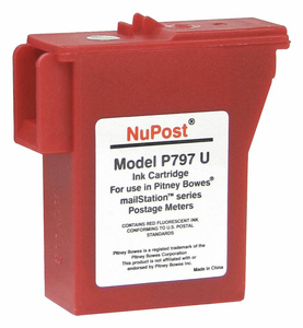 INK CARTRIDGE RED 800 MAX PAGE by NuPost