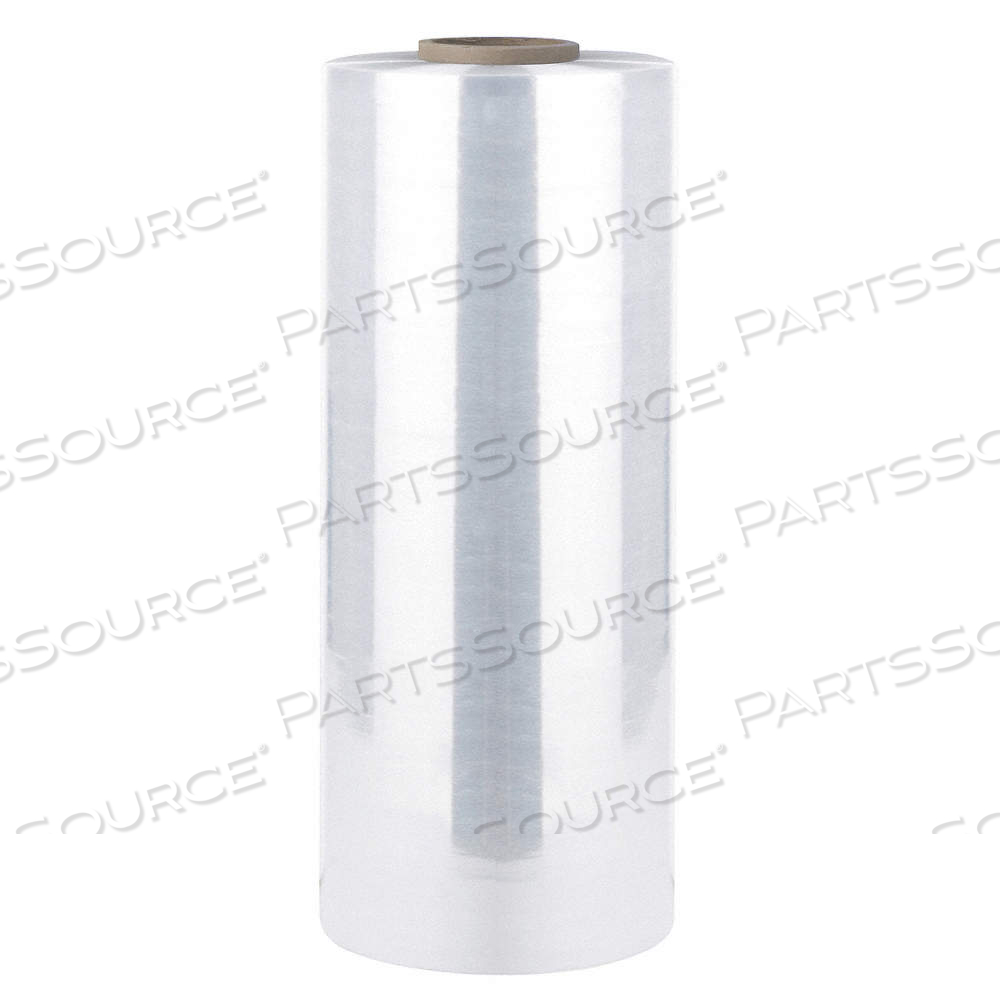 STRETCH WRAP, 65 GA GAUGE, 15 11/16 IN OVERALL WD, 1,476 FT OVERALL LG, CLEAR, LIGHT DUTY by Approved Vendor