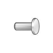 41F0806.1-EA-50 Approved Vendor SOLID RIVET,3/8 IN L,FLAT, INCH, FLAT ...