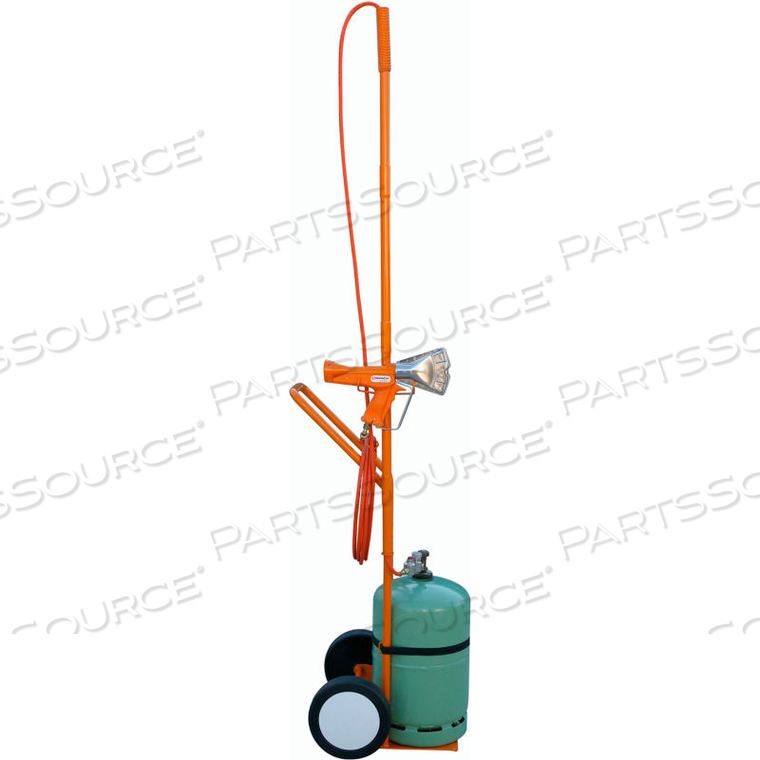 GAS BOTTLE TROLLEY WITH ARM 