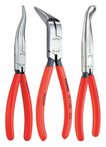 LONG NOSE PLIER SET DIPPED 3 PCS. by Knipex