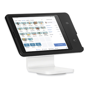 POS STAND FOR IPAD, BLACK/GLOSSY WHITE by Square