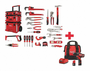 PLUMBERS TOOL KIT 22 PIECES by Milwaukee Electric Tools