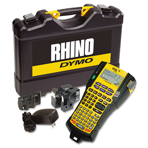 RHINO 5200 INDUSTRIAL LABEL MAKER KIT, 5 LINES, 4.9 X 9.2 X 2.5 by Dymo