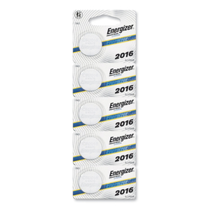 INDUSTRIAL LITHIUM CR2016 COIN BATTERY WITH TEAR-STRIP PACKAGING, 3 V, 100/BOX by Energizer