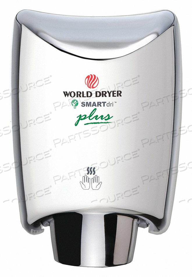 HAND DRYER SS COVER SILVER AUTOMATIC by World Dryer