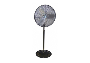 OSHA PEDESTAL FAN BLACK 36 by JJS Technical Services