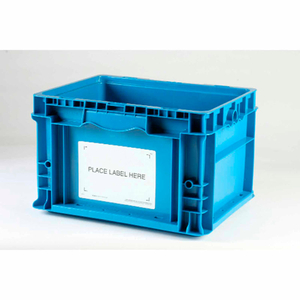 INDUSTRIAL CONTAINER PLACARD LABEL HOLDER W/"PLACE LABEL HERE" 4-1/2X6-1/2 WHITE by Kennedy Manufacturing